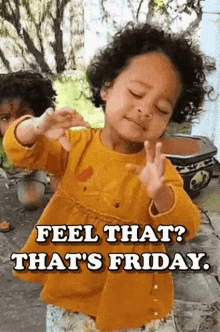 Feel that? It's Friday