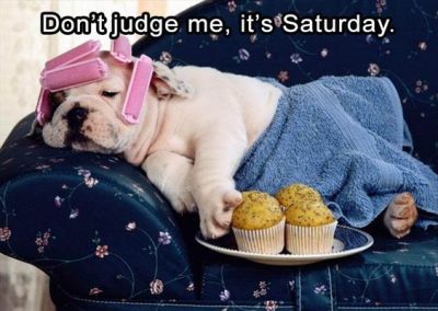 Don't judge me, it's Saturday